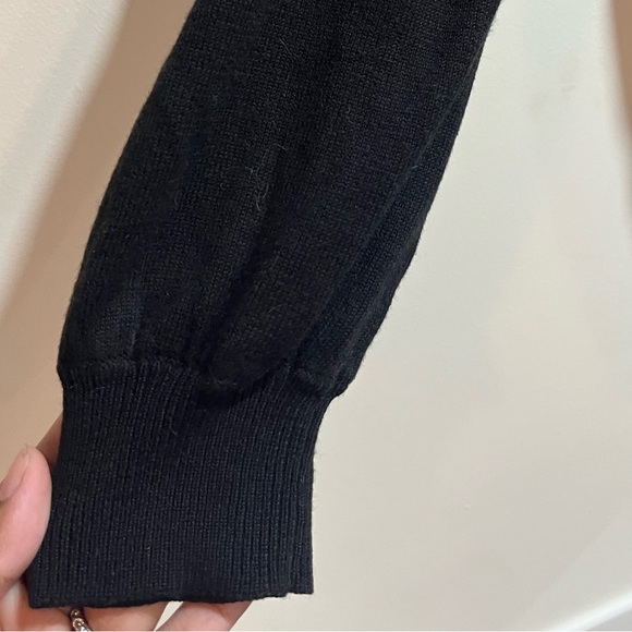 Nine West button cardigan, black sz M - Picture 4 of 6